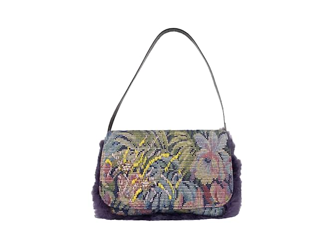 Etro Vintage Embroidered Handbag Multiple colors  ref.1064588