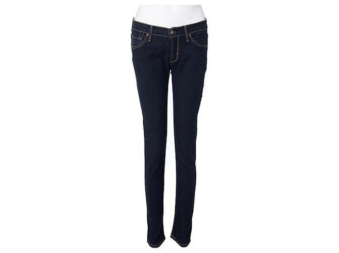 Autre Marque Straight cut jeans Blue Cotton  ref.1064906