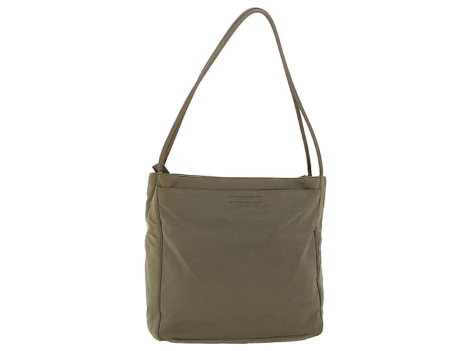 PRADA Shoulder Bag Nylon Khaki Auth cl556 Green  ref.1065033
