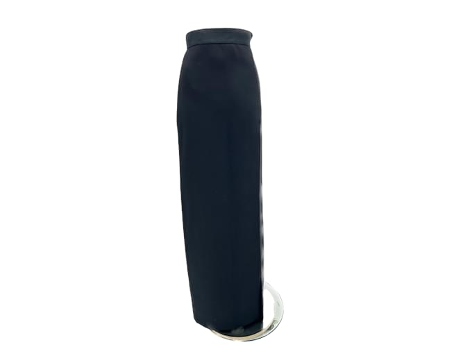 MIU MIU  Skirts T.fr 38 Polyester Black  ref.1065092