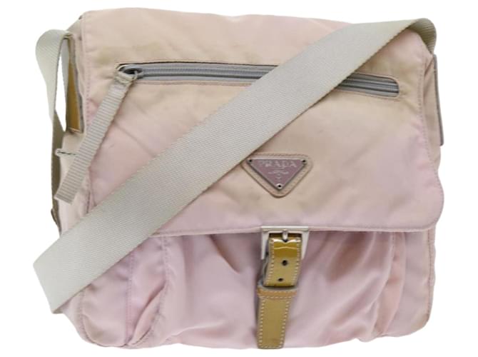 PRADA Shoulder Bag Nylon Pink Auth 50494  ref.1065134