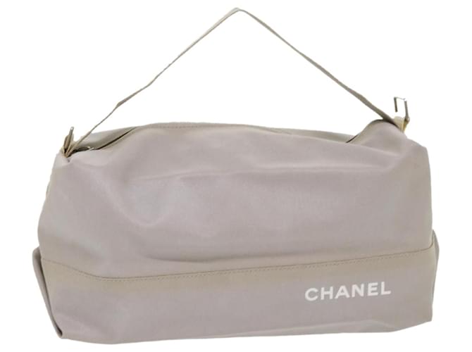 CHANEL Shoulder Bag Nylon Gray CC Auth bs6616 Grey  ref.1065341