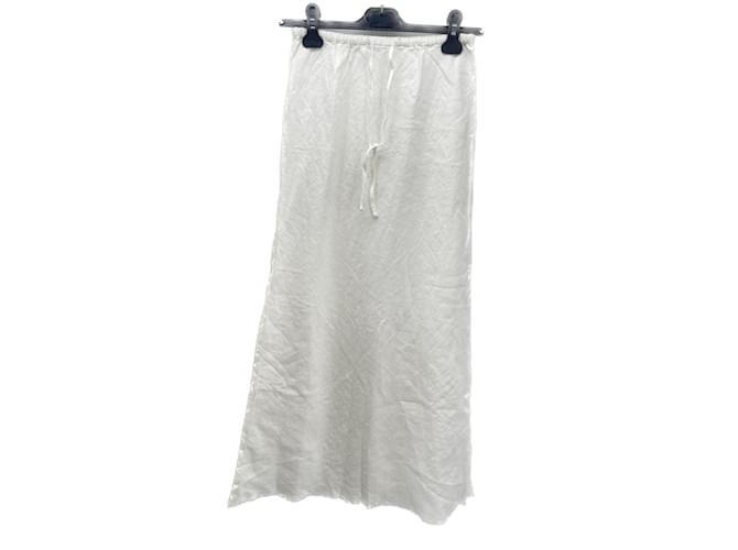 Autre Marque VENROY  Skirts T.International S Linen White  ref.1065538