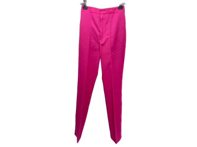 ISABEL MARANT  Trousers T.fr 36 WOOL Pink  ref.1065539