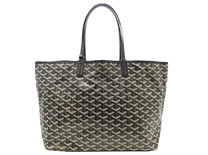 Goyard Blue Goyardine Coated Canvas and Leather Saint Louis PM Tote Goyard