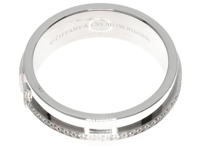 Tiffany & Co Tiffany T Plata Oro blanco  ref.1065770