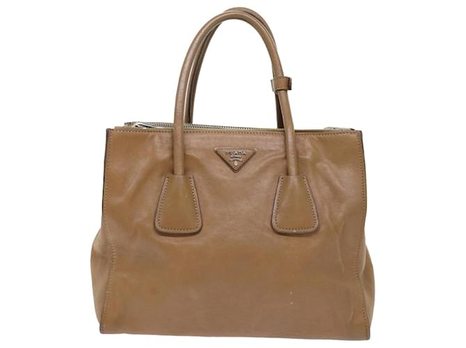 Prada Saffiano Brown Leather  ref.1065951