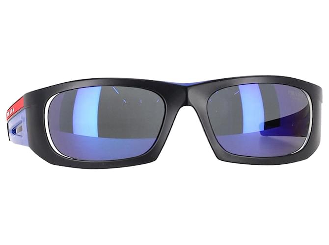 Prada Linea Rossa Impavid Sunglasses in Black Nylon  ref.1065987