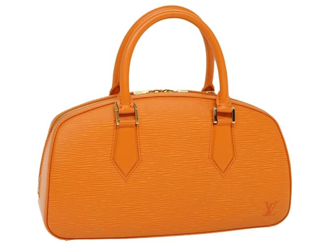 LOUIS VUITTON Epi jasmine Hand Bag 2way Orange Mandarin M5208H LV Auth 53312 Leather  ref.1066488