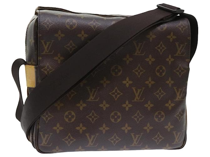 LOUIS VUITTON Monogram Naviglio Shoulder Bag M50205 LV Auth 53067