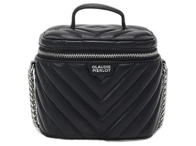 Claudie Pierlot Handbags Black Leather ref.1066613 Joli Closet