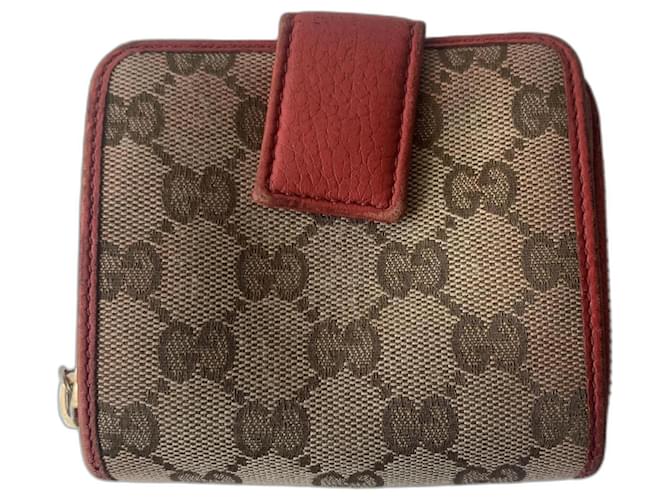Gucci Purses, wallets, cases Multiple colors Leather Cloth  ref.1066626