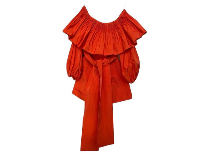 Mono Valentino de algodón naranja