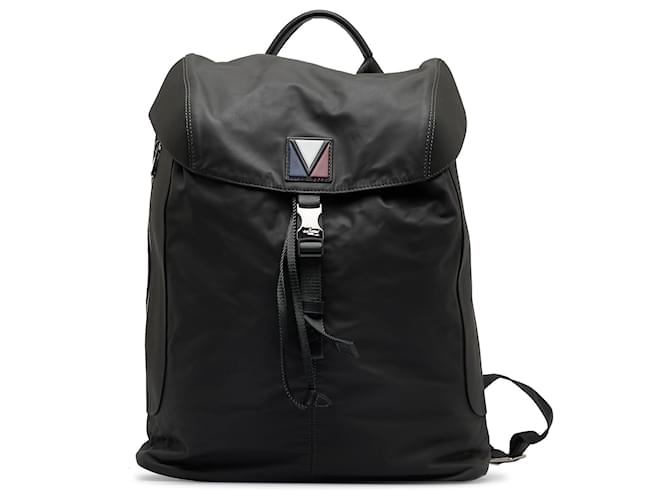 Louis Vuitton Black V-Line Pulse  Nylon Cloth  ref.1066935