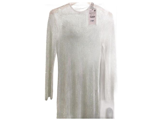 Zara Maxikleid Weiß