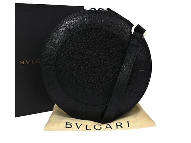 Bulgari Black Leather  ref.1067390