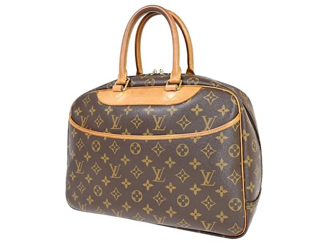 Louis Vuitton Deauville Brown Cloth  ref.1067393