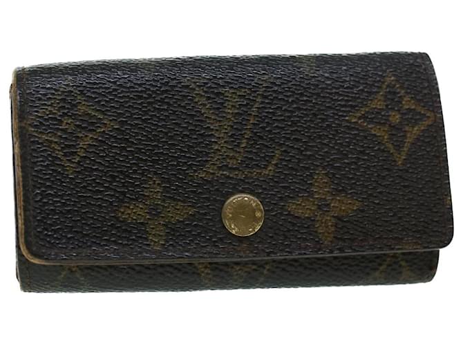 Louis Vuitton Etui Stylo Green Leather Wallet (Pre-Owned)