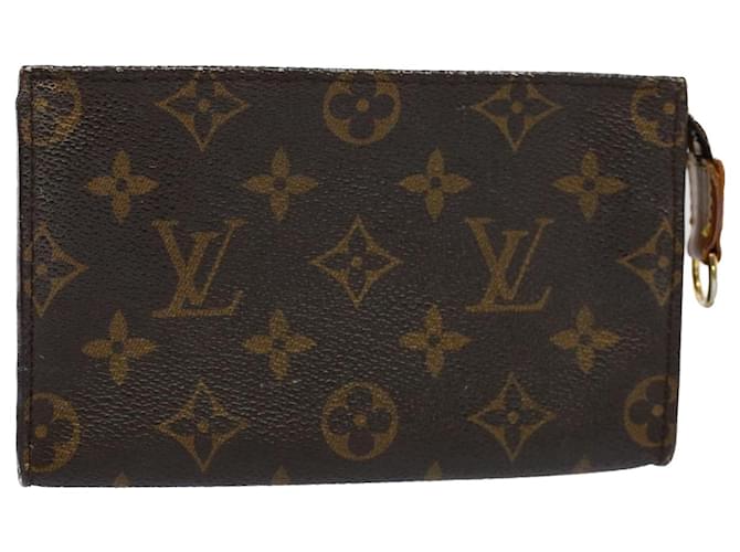 LOUIS VUITTON Monogram Bucket PM Accessory Pouch LV Auth 52555 Toile Monogramme  ref.1067511