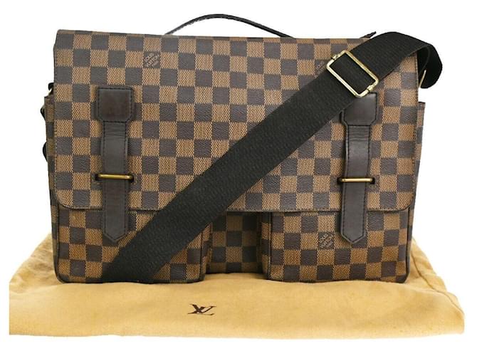Louis Vuitton Broadway Brown Cloth  ref.1067758