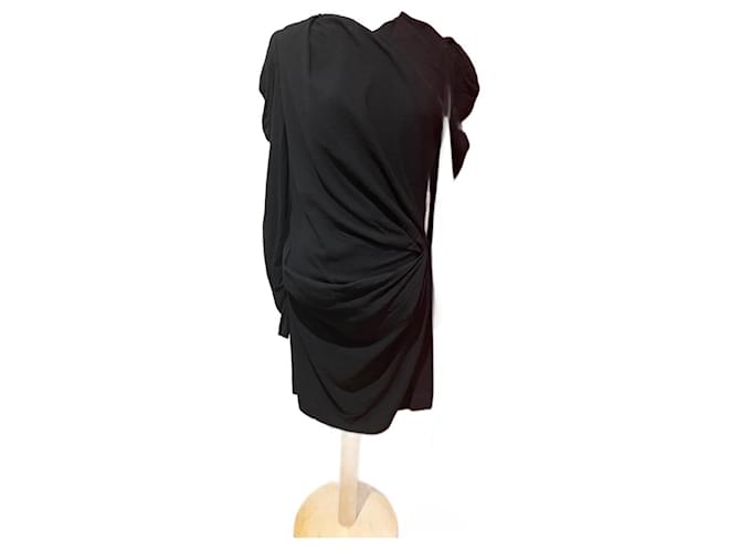 Isabel Marant Dresses Black Wool Viscose Elastane  ref.1067772