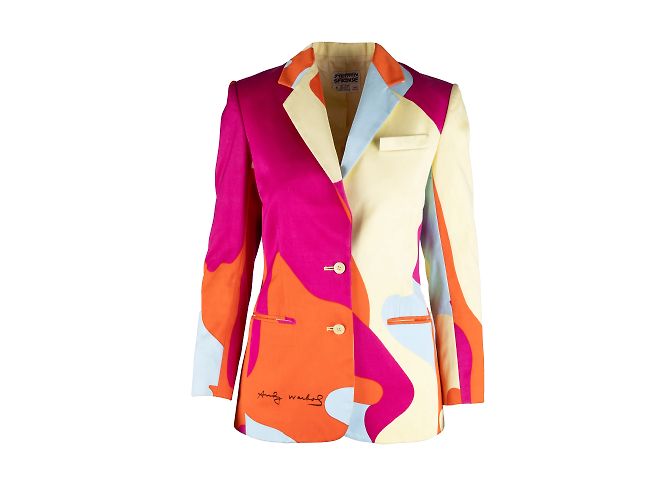 Autre Marque Jaqueta camuflada Stephen Sprouse x Andy Warhol Multicor