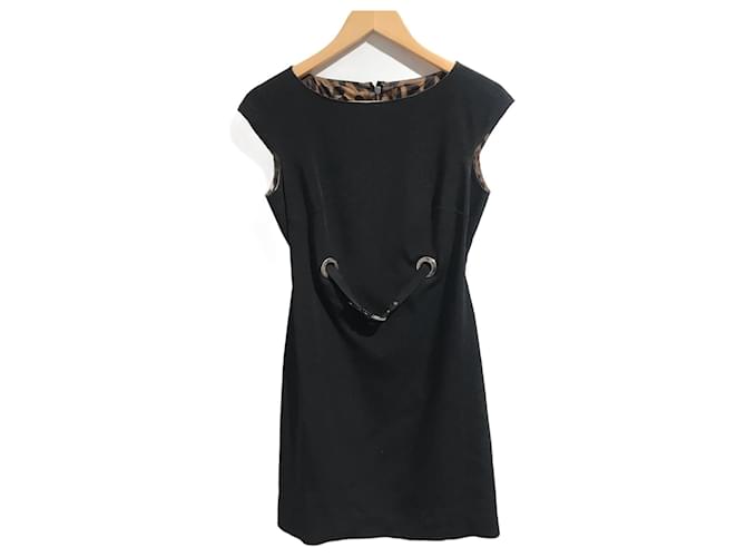DOLCE & GABBANA  Dresses T.International S Synthetic Black  ref.1067847