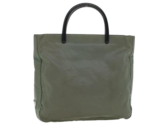 PRADA Hand Bag Nylon Gray Auth cl584 Grey  ref.1068078