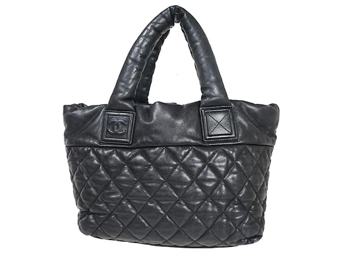 Chanel COCO COCOON Black Leather  ref.1068721