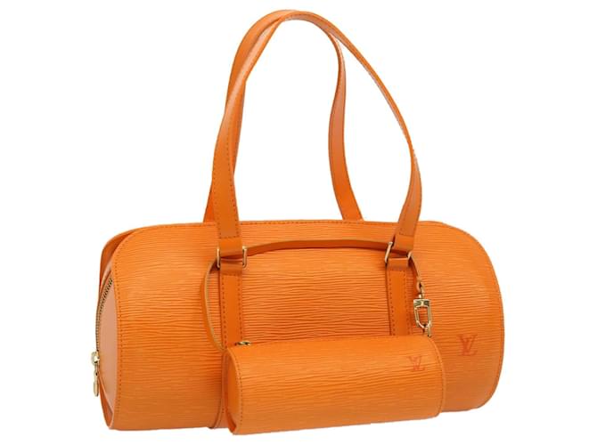 Sufflot Louis Vuitton Cuir Orange  ref.1068839