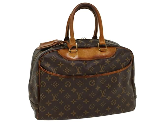 LOUIS VUITTON Monogramm Deauville Handtasche M.47270 LV Auth 53189 Leinwand  ref.1068935