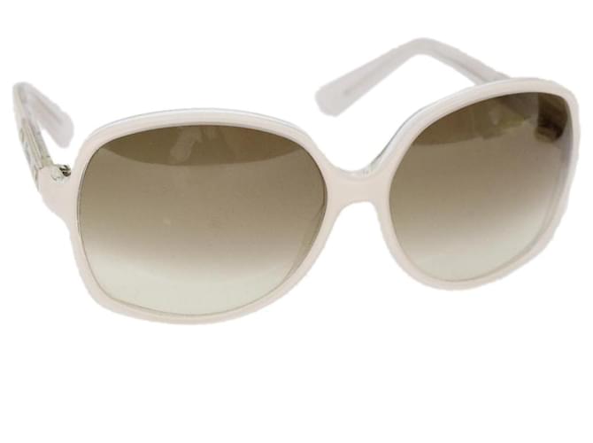GUCCI Sonnenbrille Kunststoff Weiß Auth cl779  ref.1068977