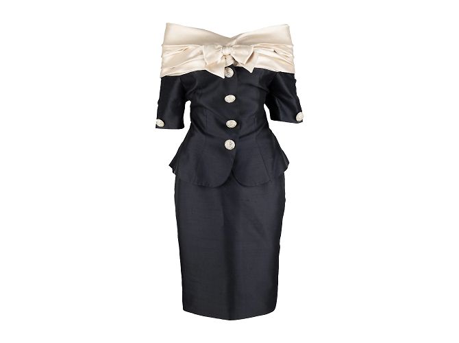 Completo top e gonna di Christian Lacroix Nero