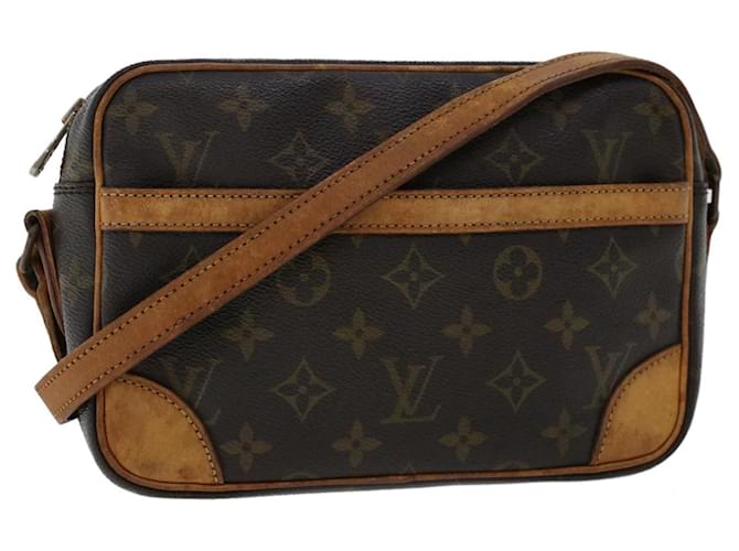 Louis Vuitton Monogram Trocadero 23 Shoulder Bag M51276 LV Auth ac2065 Brown Cloth  ref.1069192