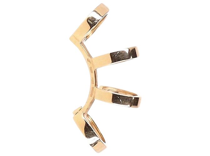 Repossi Berbère 4-Boucle d'oreille créole 18K or jaune Doré