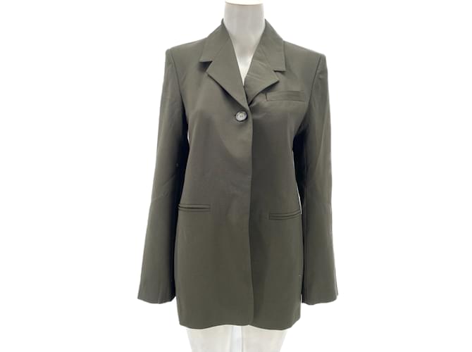 Autre Marque CAMILLA AND MARC  Jackets T.fr 36 Polyester Khaki  ref.1069529