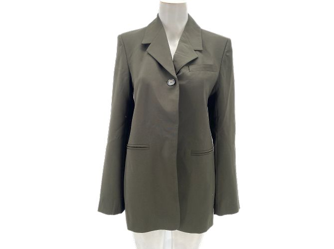 Autre Marque Camilla And Marc jackets T.FR 36 Polyester Khaki