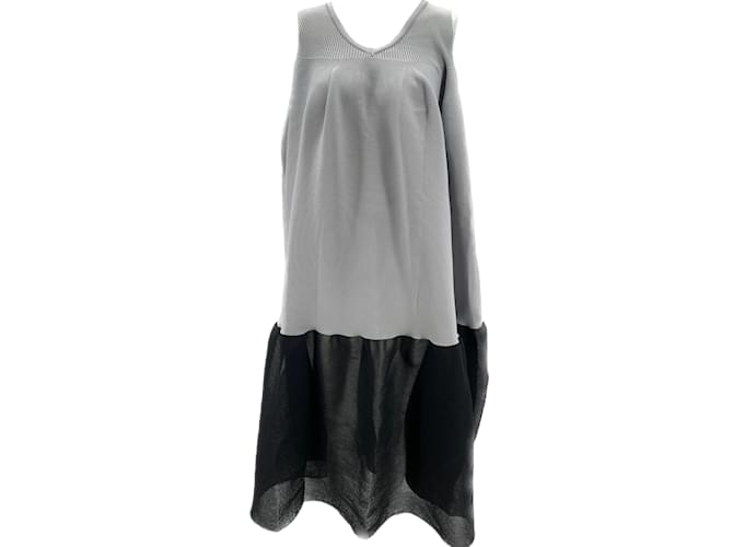 Autre Marque NON SIGNE / UNSIGNED  Dresses T.0-5 3 Polyester Black  ref.1069531