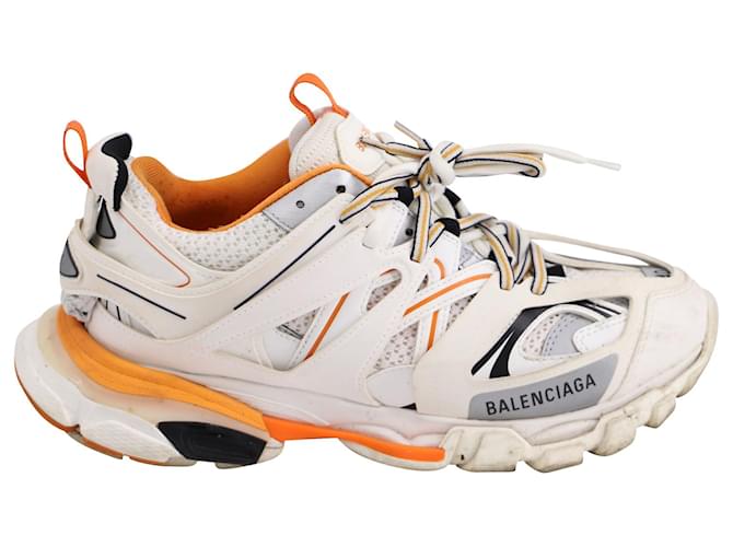 Balenciaga hot sale track white