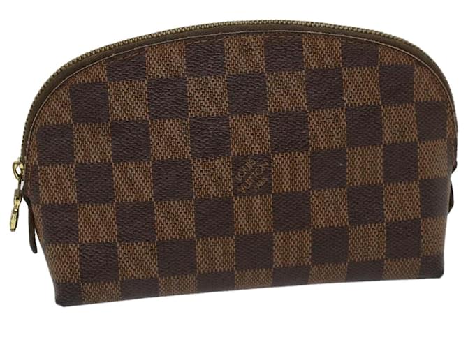 louis vuitton damier ebene cosmetic pouch n47516 at Jill's Consignment