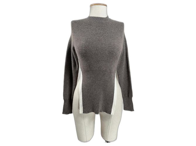 Autre Marque Just Cashmere Pullover Rundhals Ausschnitt Mehrfarbig Kaschmir
