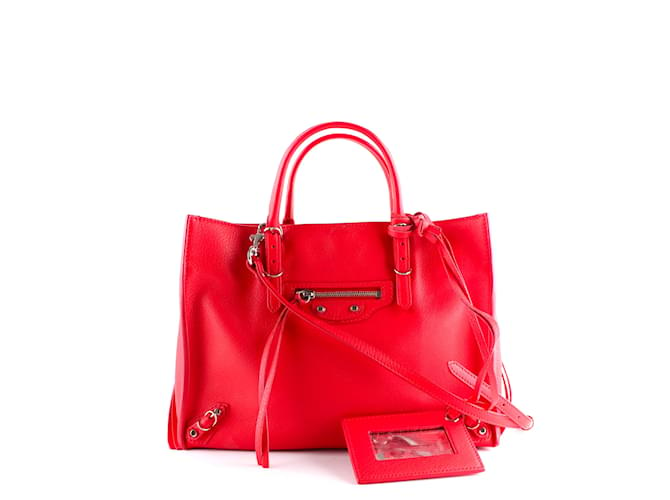 BALENCIAGA  Handbags T.  leather Red  ref.1069952