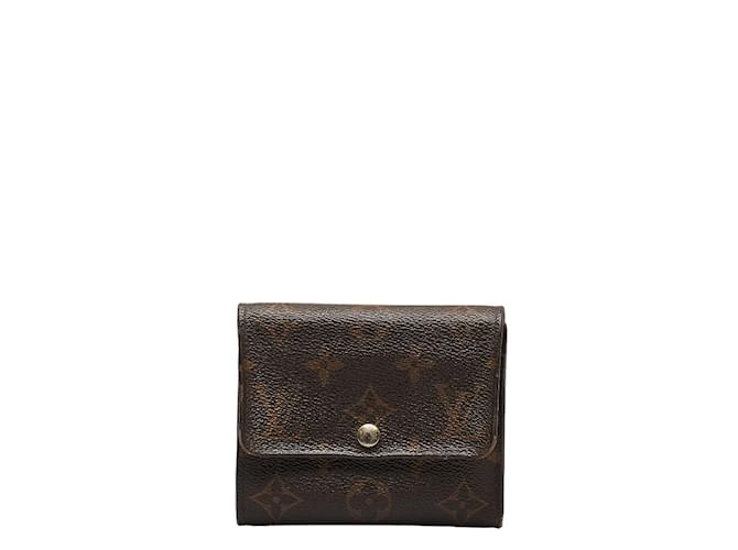 Louis Vuitton Monogram Portefeuille Anais M60402 Brown Cloth  ref.1070042
