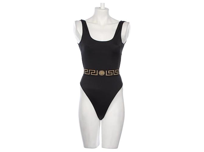 Versace Swimwear Black Elastane Polyamide  ref.1070059