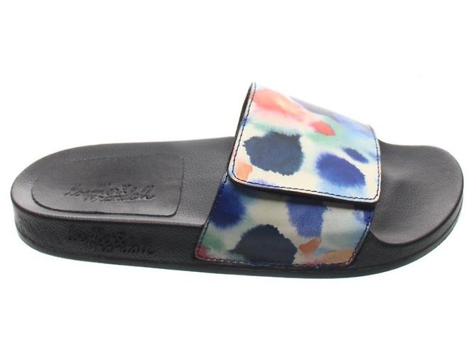 Sandali Loeffler Randall in pelle tie-dye Multicolore