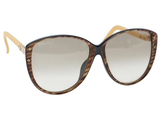 Christian Dior Sunglasses Plastic Brown Auth cl740  ref.1070389