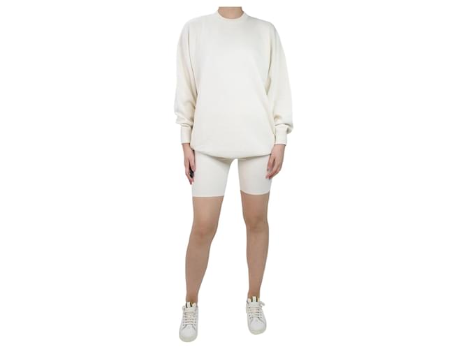 Autre Marque Cream shorts - size XS Silk  ref.1070478