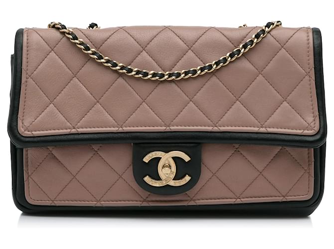 Coco curve pony-style calfskin handbag Chanel Brown in Pony-style calfskin  - 28706772