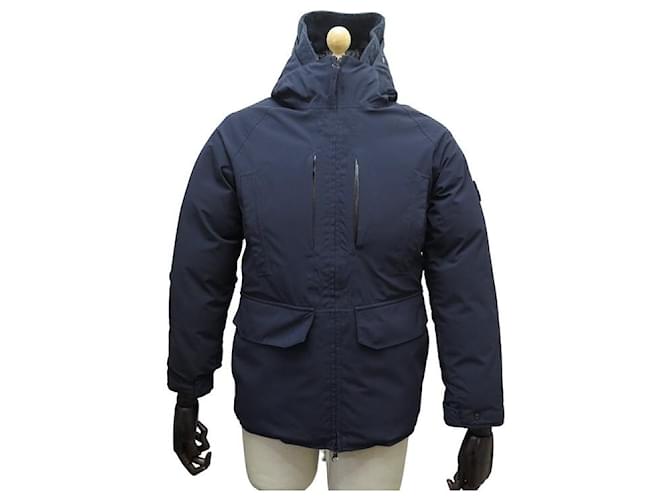 STONE ISLAND DOWN COAT 751640234 10 ans 34 36 S WOMEN DOWN JACKET Blue Polyester  ref.1070867