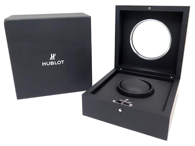 HUBLOT CLASSIC FUSION BIG BANG MP UHRENBOX GEHÄUSE BOX Schwarz Harz  ref.1070911